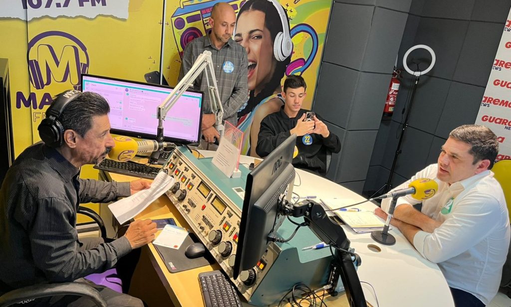 Robison Coelho do PL de Itajaí foi entrevistado pela Massa FM 107