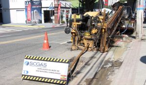 SCGás leva obras para o bairro Trindade; trânsito pode mudar