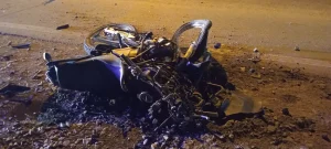 Jovem morre em batida entre moto e caminhão no Alto Vale