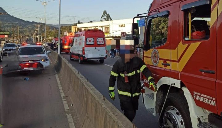 Após batida entre duas motos, piloto morre atropelado em SC