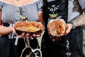 Confira as opções de comidas servidas na Oktoberfest Blumenau