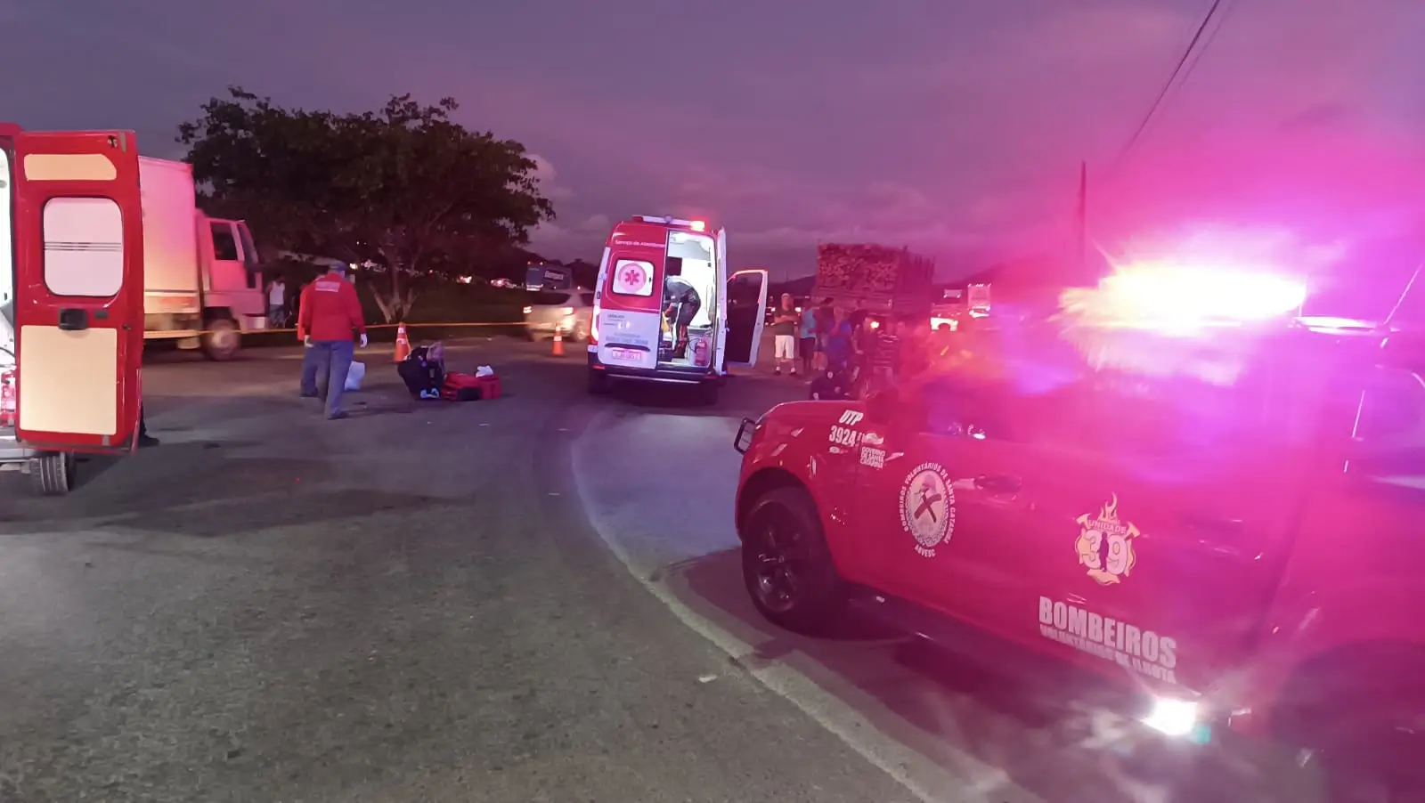 Menina que morreu atropelada por caminhão era aluna da Marcos Konder