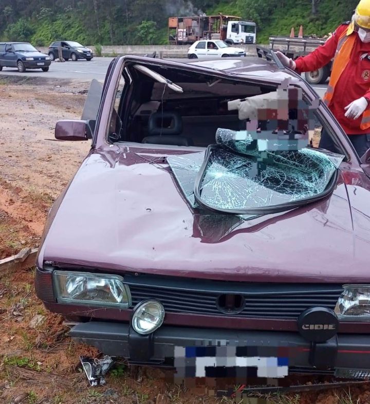 Operário de 63 anos morre atropelado em obra na rodovia BR-470
