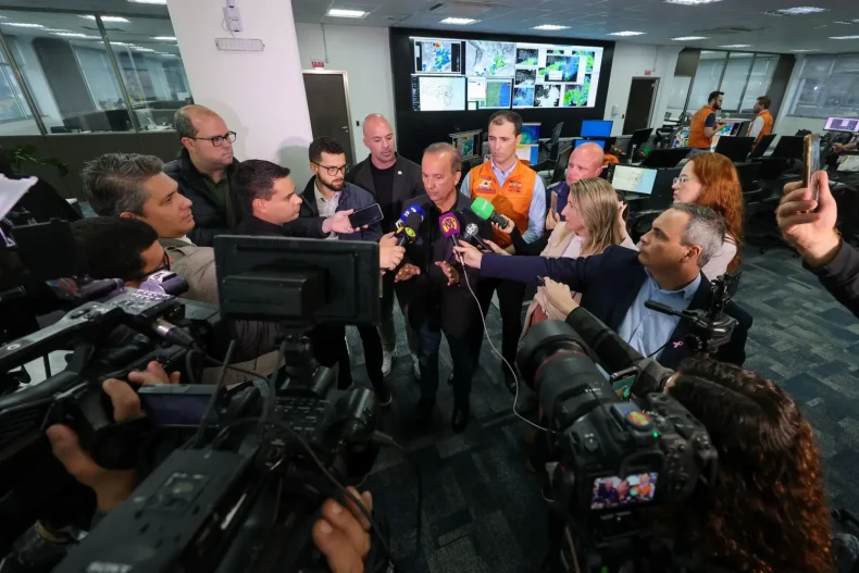 Governo do Estado monitora chuvas que chegaram a SC