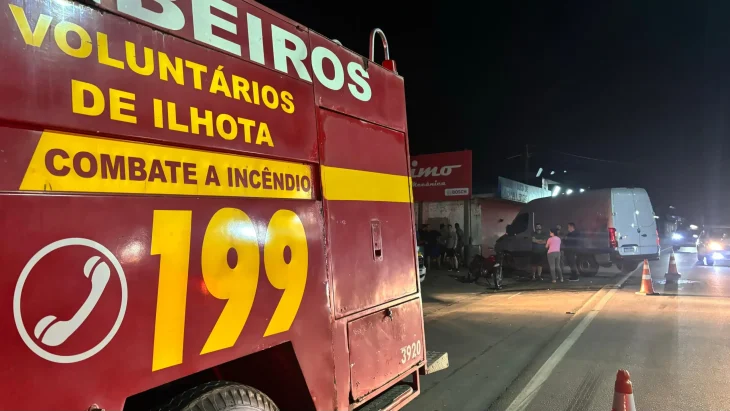 Vídeo mostra colisão que resultou na morte de motociclista em Ilhota