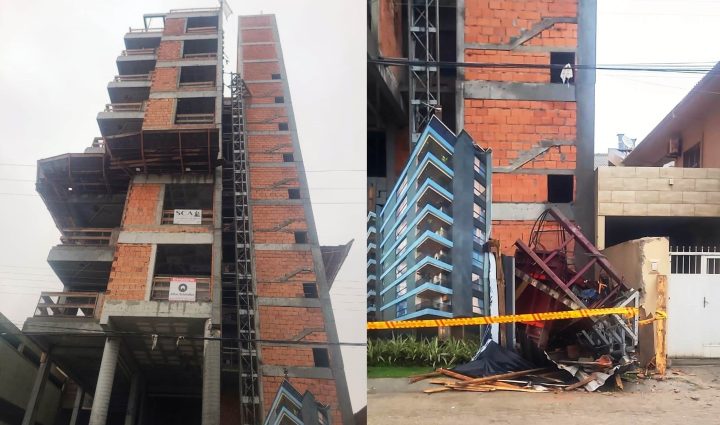 Morre no hospital mais uma vítima da queda de elevador em construção