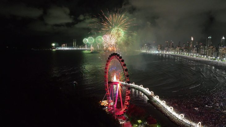 Réveillon: Balneário Camboriú terá teste de fogos e da contagem regressiva