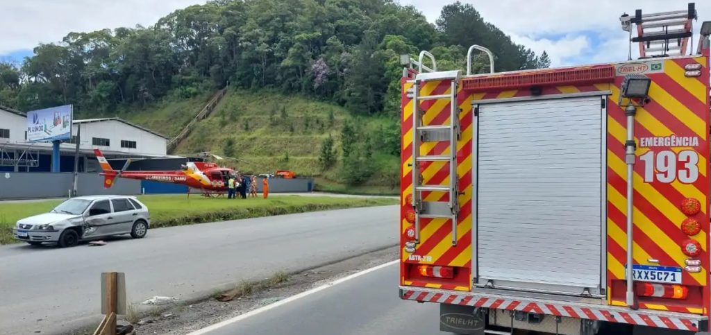 Motociclista morre em acidente na BR-470 em Blumenau