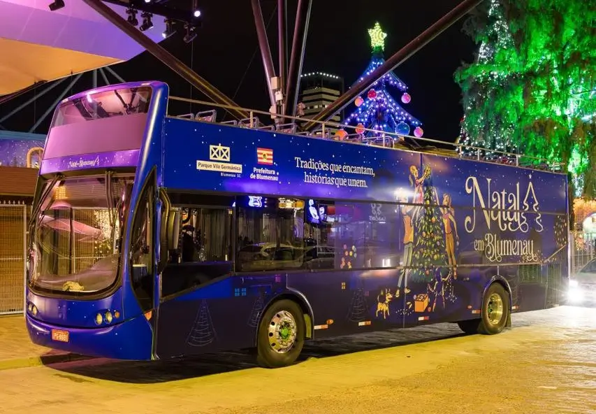 Natal em Blumenau: saiba como fazer passeios gratuitos no By Bus