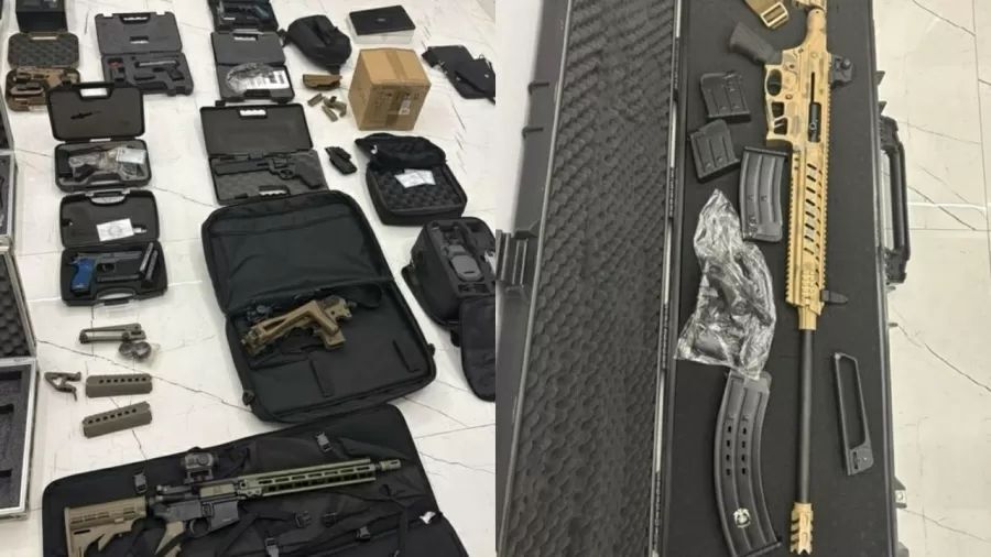 PF encontra arsenal de guerra em ação contra o tráfico de ouro