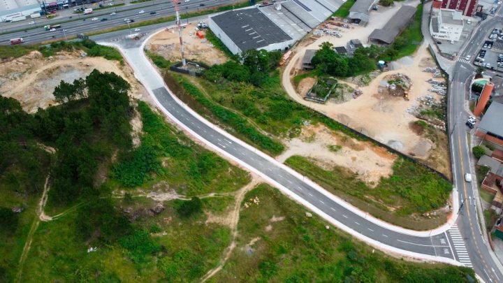São José tem duas novas vias de acesso à BR-101 liberadas
