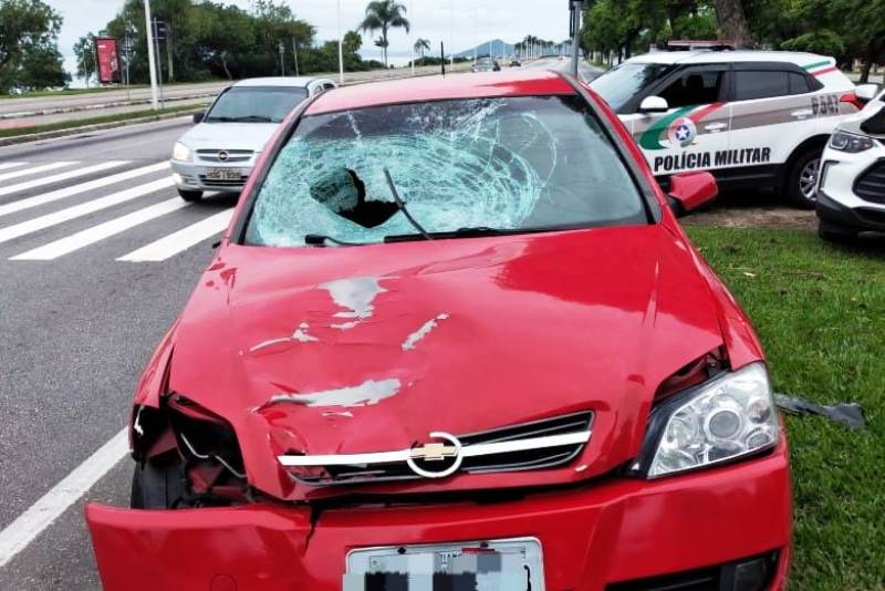 Mulher é presa após atropelar e matar pedestre na SC-401