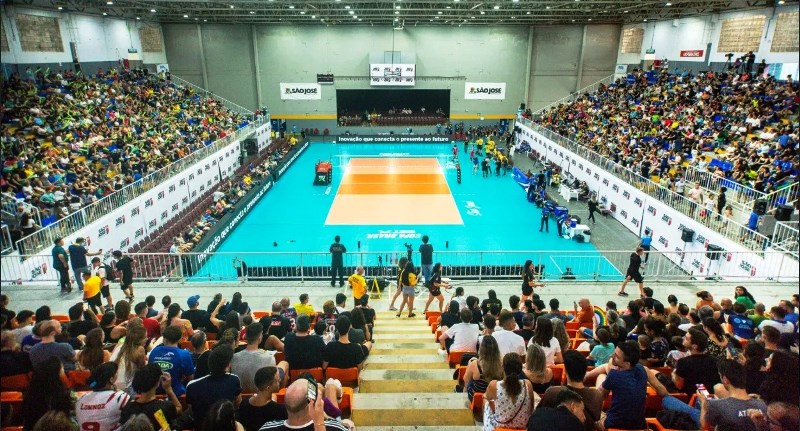 Cidade catarinense vai sediar as finais da Copa Brasil de Vôlei em fevereiro