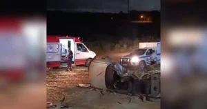 Grave acidente no Vale do Itajaí deixa duas pessoas mortas