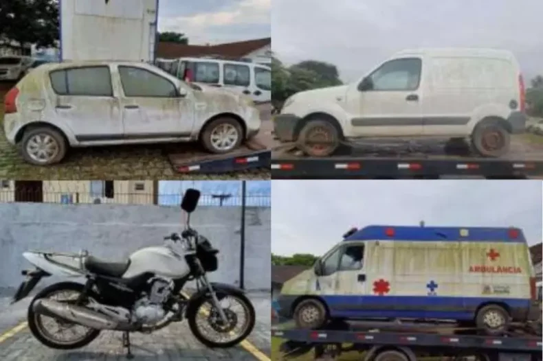 Leilão da Prefeitura de Joinville tem carros a partir de R$ 387