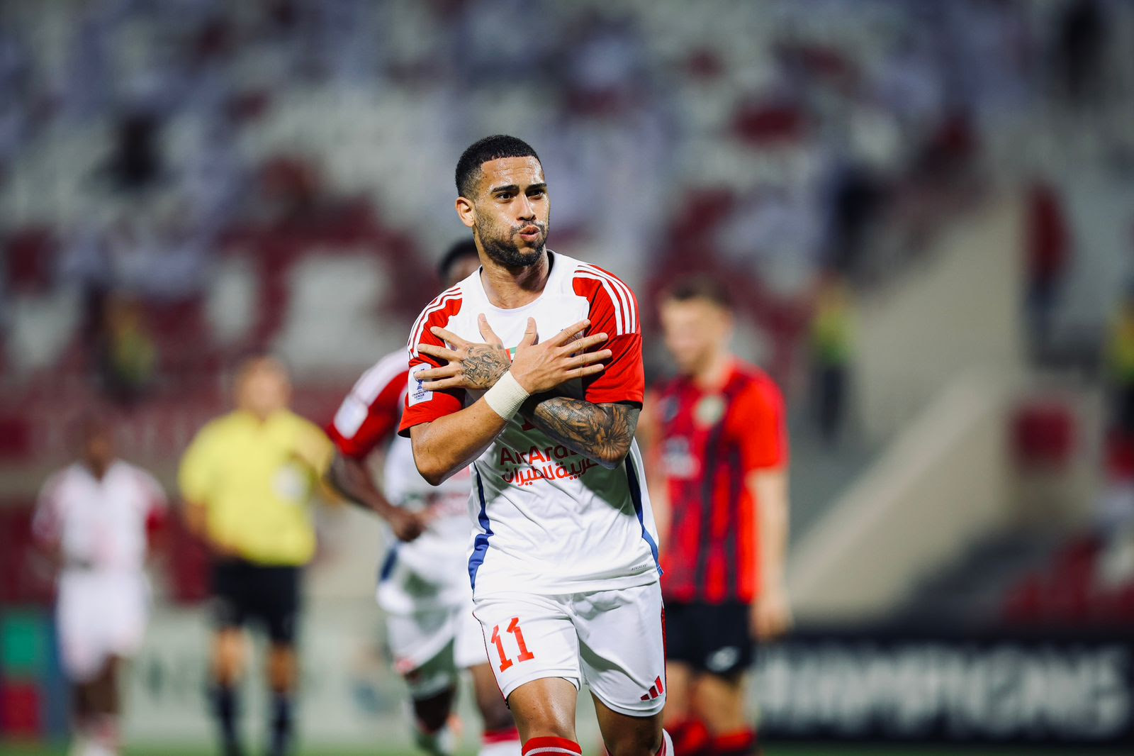 Formado na base do Avaí, Luan Pereira chega a 6 gols nos Emirados Árabes