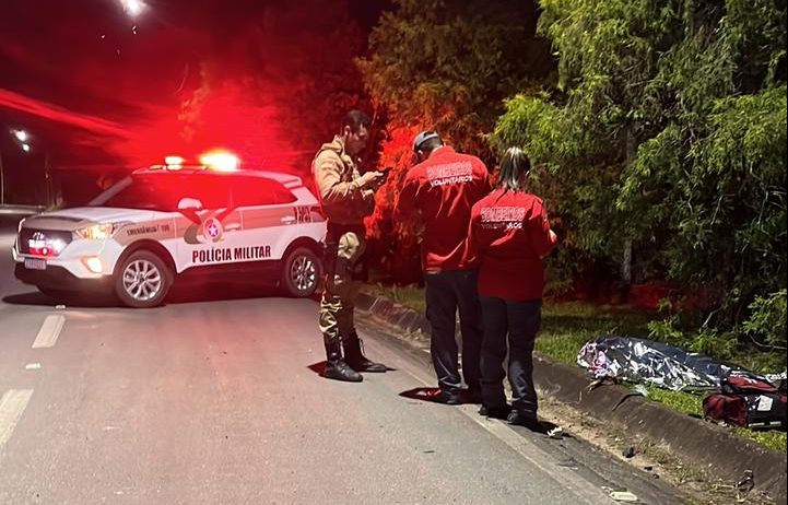 Jovem de 19 anos morre após trágico acidente de moto no Vale do Itajaí