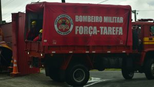 Bombeiros alertam para o risco de deslizamentos