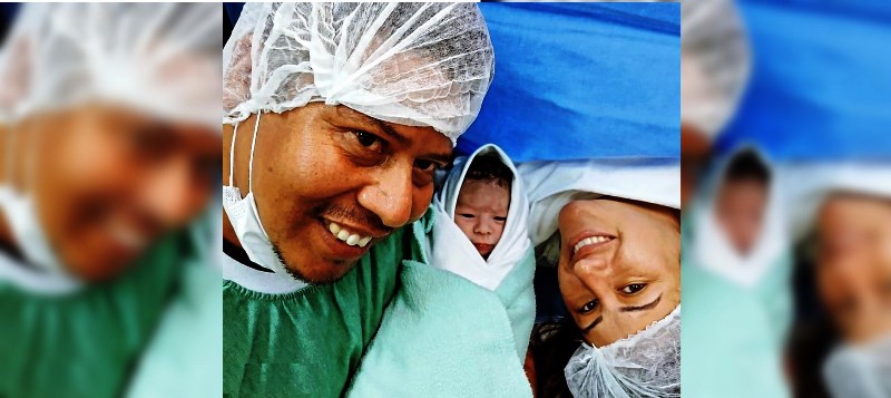 Primeiro bebê indígena Guarani de 2025 nasce de cesariana em Xanxerê