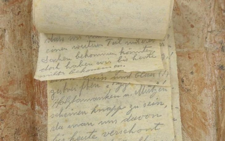 Arquivo Histórico recebe escritas em alemão de preso político de 1930