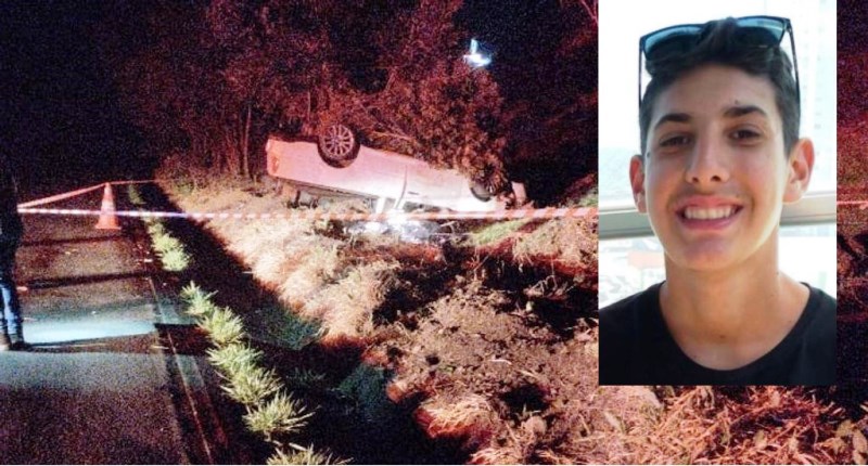 Jovem de 19 anos morre em acidente no Meio Oeste catarinense