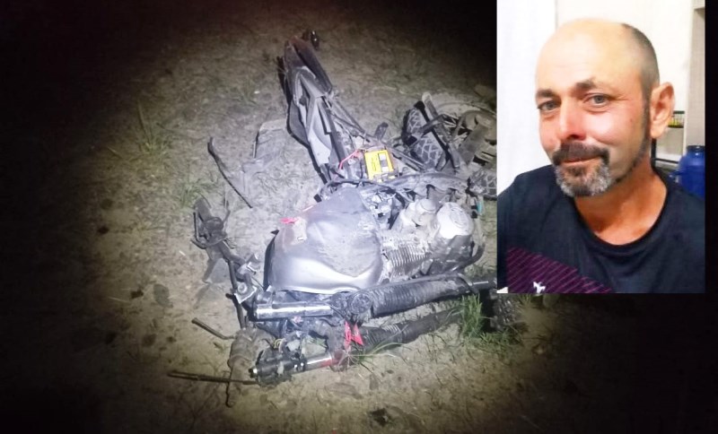 Identificado motociclista que morreu em acidente na SC-350 no Vale