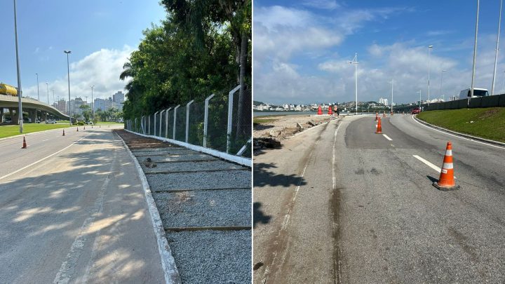 Iniciadas as obras que ligam malha cicloviária do Centro ao Sul da Ilha