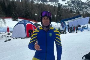 Atleta representa SC em competição internacional de esportes na neve