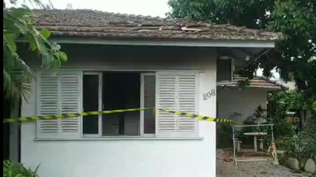 Bombeiros registram incêndio em residência de Guabiruba