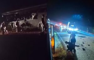 Tragédia: colisão entre ônibus com estudantes e caminhão deixa 12 mortos e 11 feridos
