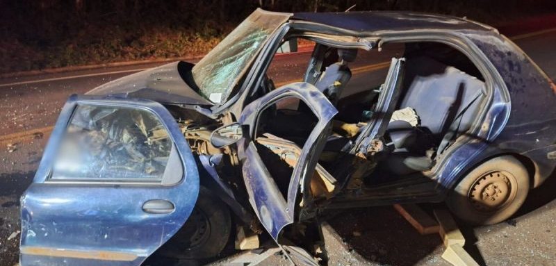 Bebê de 25 dias morre em acidente no Oeste de SC