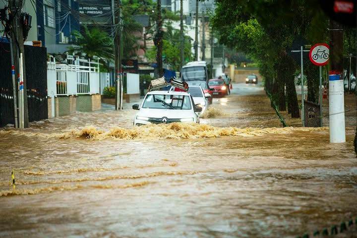 Mudanças climáticas agravaram inundações de janeiro em Santa Catarina