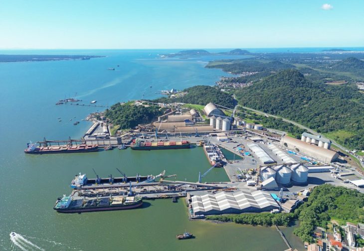 Portuário da Babitonga será o 1º do Brasil a receber embarcações de até 366 metros