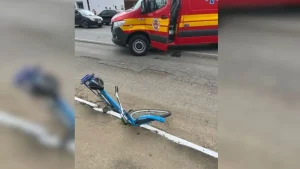 Ciclista perde a memória após ser atropelado em SC