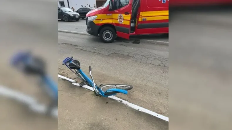 Ciclista perde a memória após ser atropelado em SC