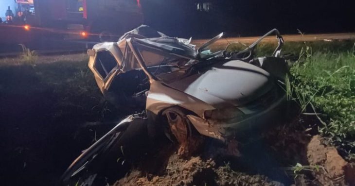 Homem morre em grave acidente na BR-470 no Alto Vale do Itajaí
