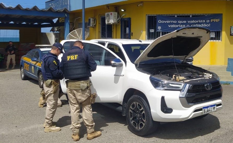 PRF recupera picape clonada que foi vendida por R$ 30 mil
