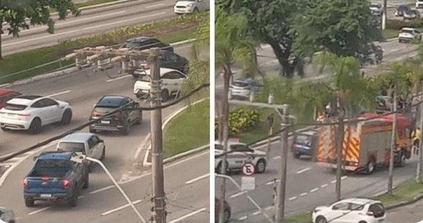 Mulher morre atropelada na Beira-Mar Norte em Florianópolis