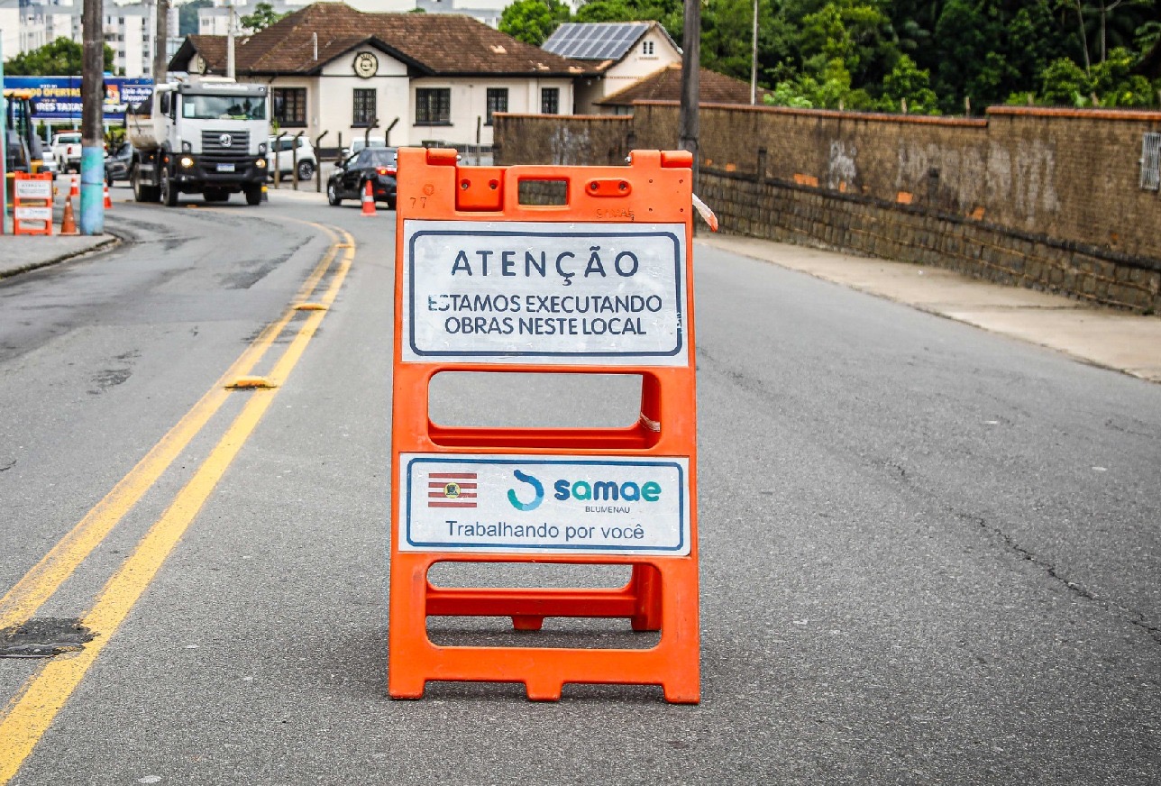 Obra do Samae irá impactar abastecimento e trânsito