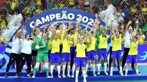 Catarinenses brilham e Brasil conquista a Copa América de Futsal feminino