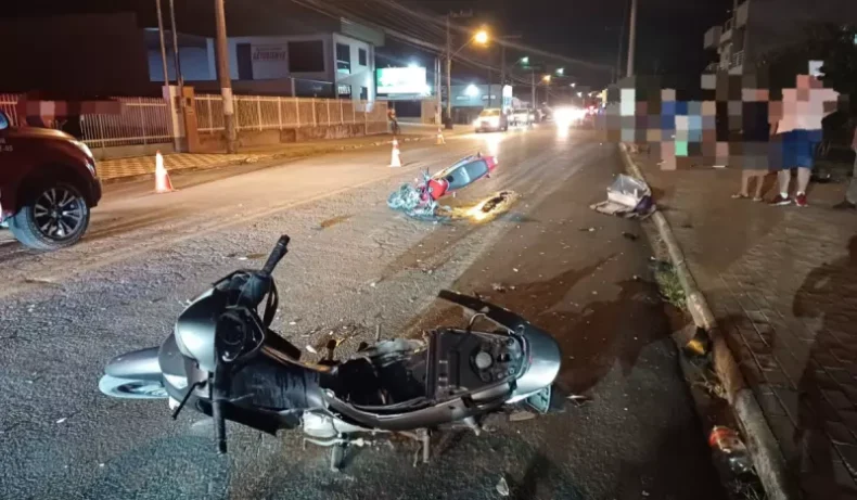 Acidente entre motociclistas no Vale do Itajaí deixa um morto
