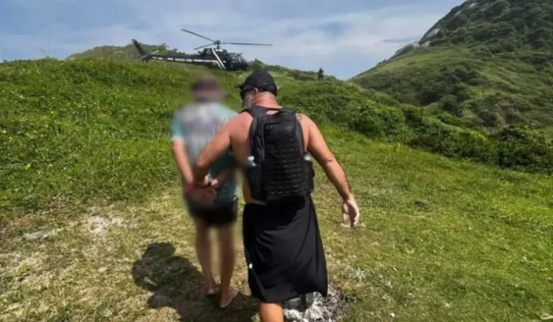 Condenado a 59 anos de prisão é preso em trilha de Florianópolis