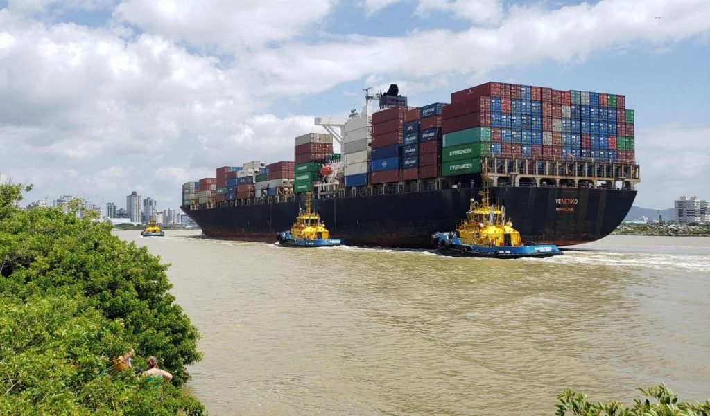 Porto de Itajaí cresce 10% em março em comparação ao mesmo período de 2024