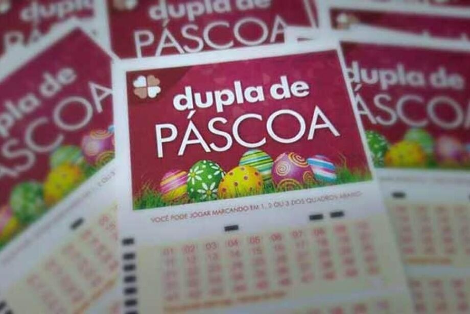 Loteria Dupla da Páscoa está estimada em R$ 45 milhões; saiba como concorrer