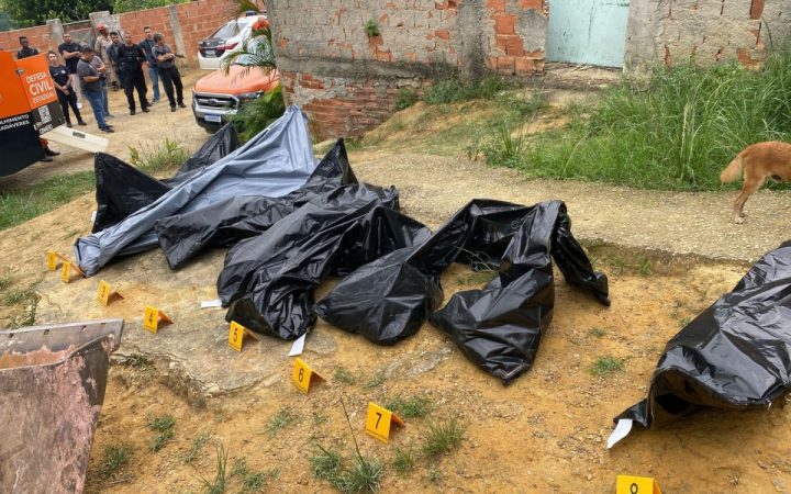 Polícia encontra 8 corpos em cemitério clandestino do Comando Vermelho
