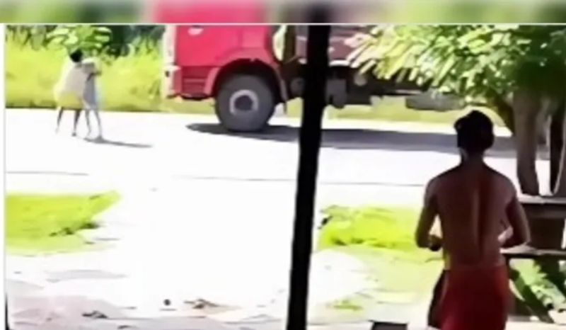 Milagre em segundos: mãe salva filha autista de atropelamento
