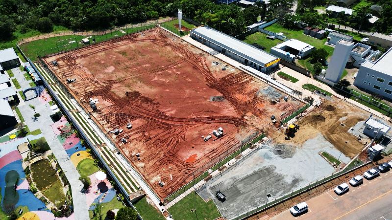 Obra da CBF em Balneário Camboriú é embargada pela Prefeitura