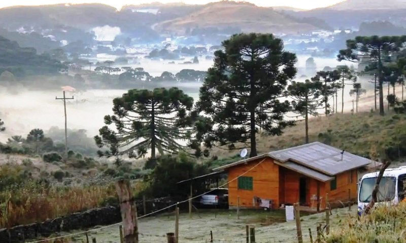 SC abaixo de zero: Serra catarinense registra maior frio do ano