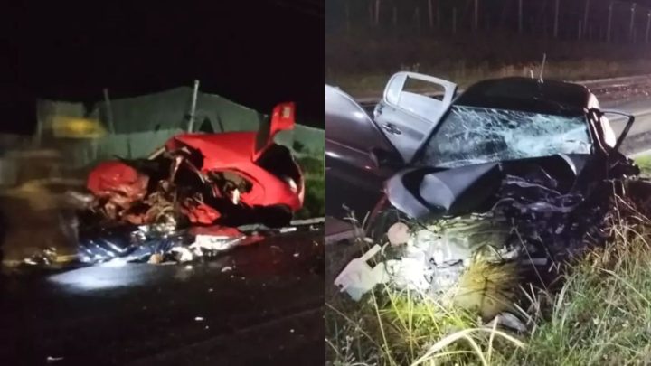 Três jovens morrem em acidente na SC-110; outro ficou ferido