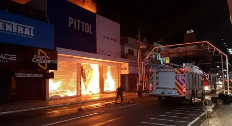 Polícia Civil conclui investigação do incêndio na loja Pittol em Brusque